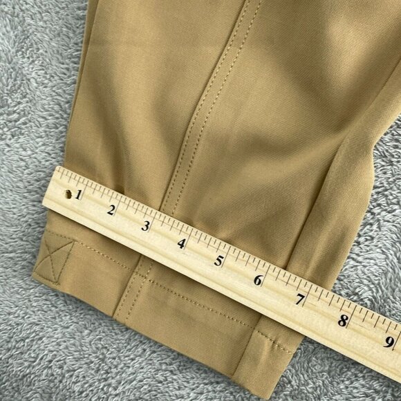 Banana Republic Womens Cargo Pants 12S Khaki Rayon/Spandex 4711 - Picture 7 of 10